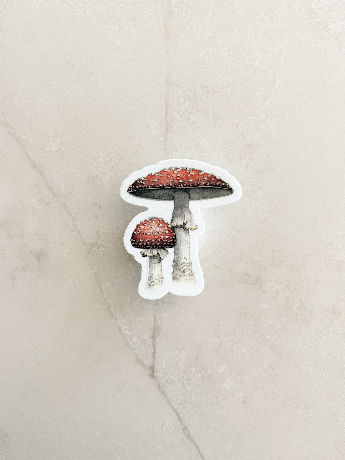 Fly Agaric Mushrooms Sticker