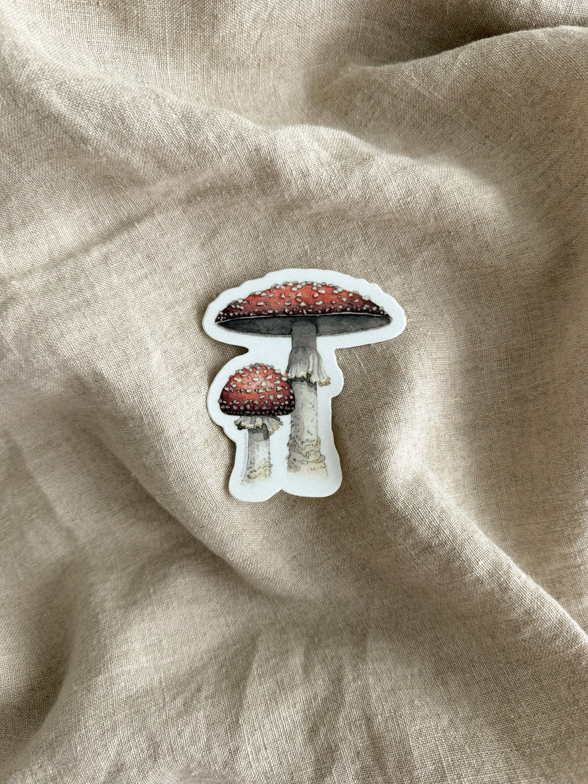 Fly Agaric Mushrooms Sticker
