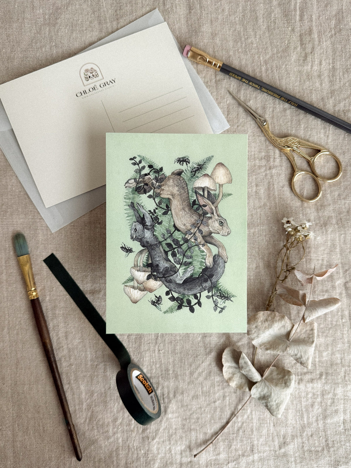 Forest Postcard