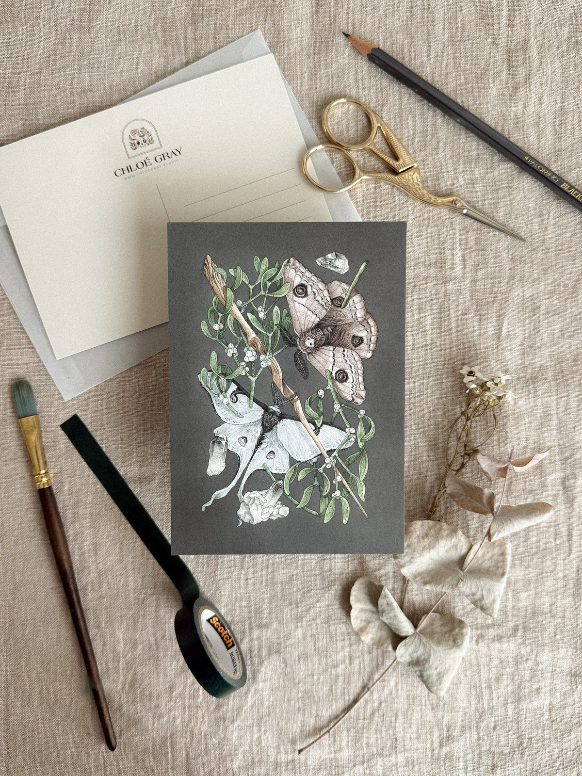 Spells Postcard