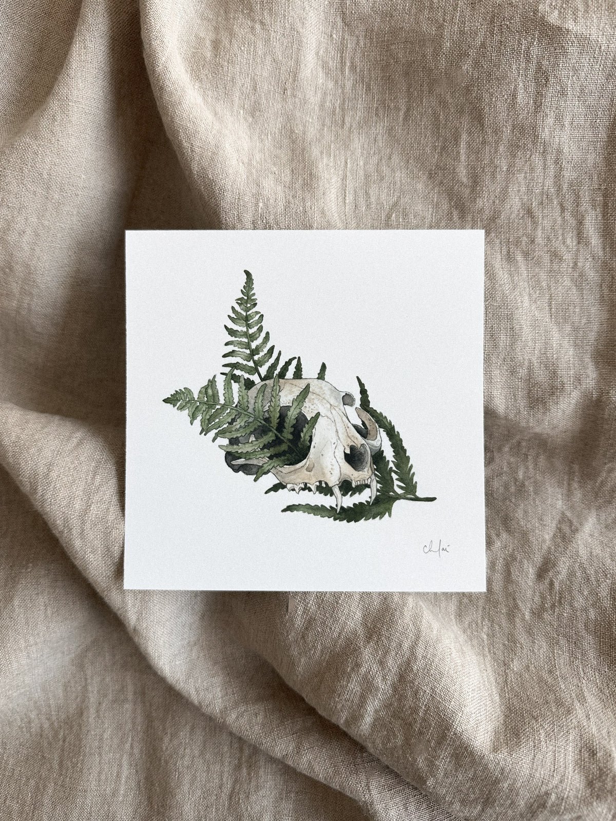 Spirit & Bone Mini Print 5x5