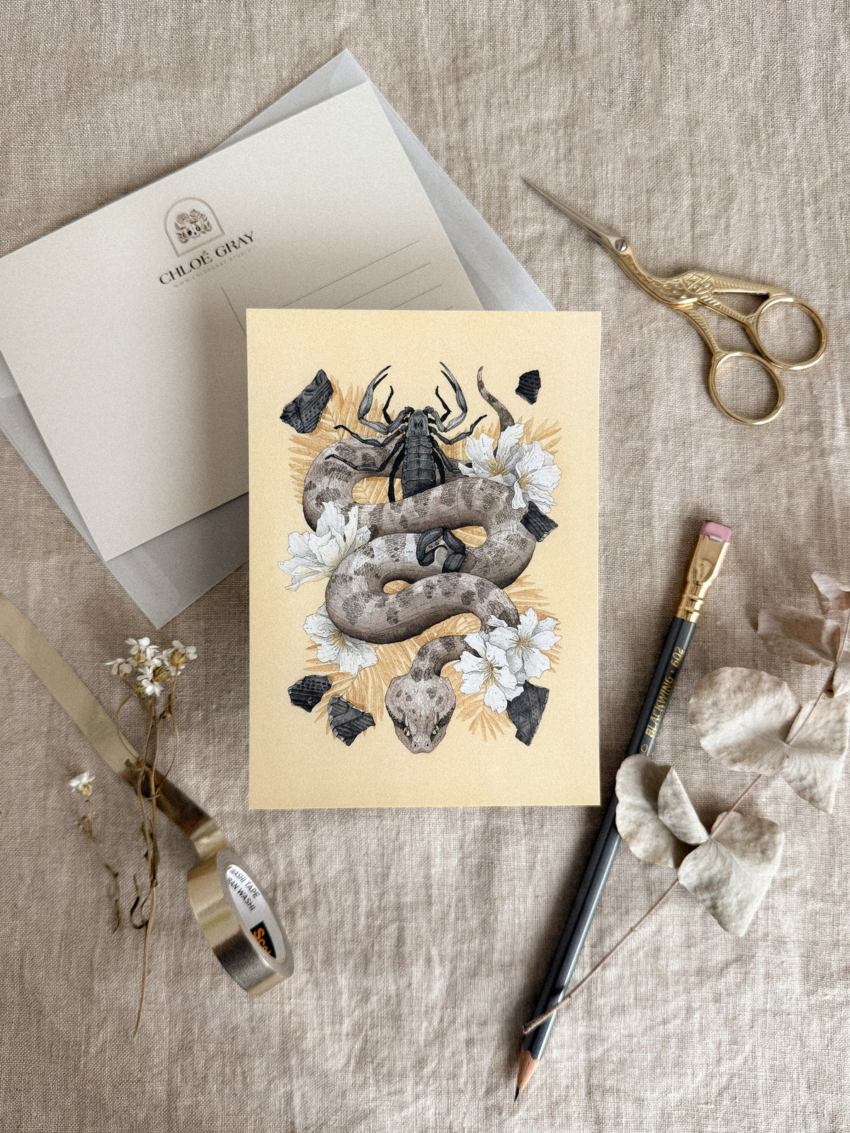 Ruin Postcard