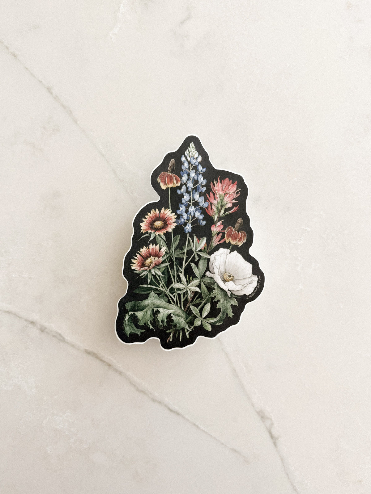 Where Flowers Bloom Sticker (Large)